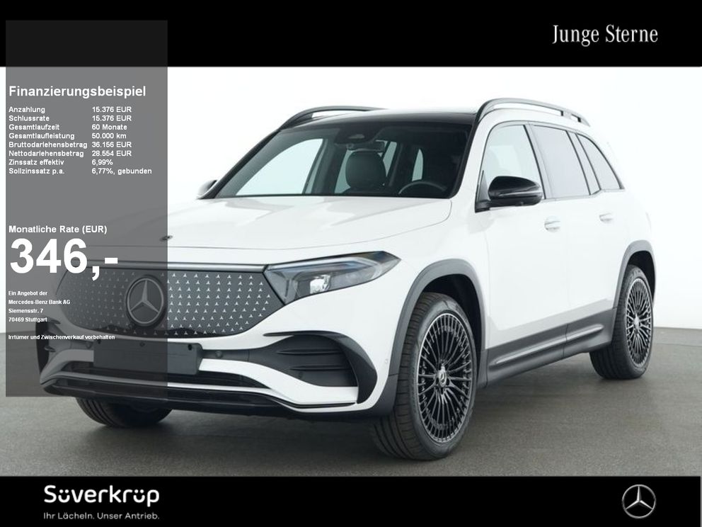 MERCEDES-BENZ EQB 300 4M , BURM AMG PREMIUM NIGHT SPUR PANO