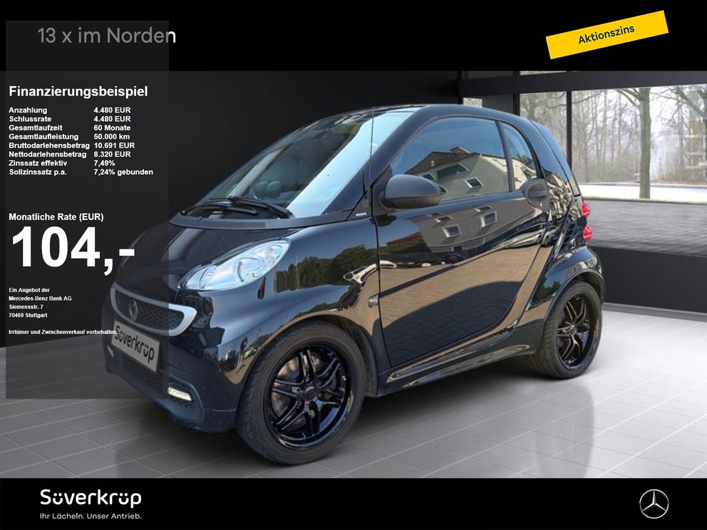 SMART fortwo coupé 75kW BRABUS PANO SHD SHZ