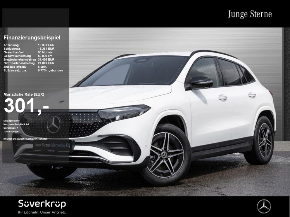 MERCEDES-BENZ EQA 300 4M , BURM AMG PREMIUM NIGHT SPUR STANDH