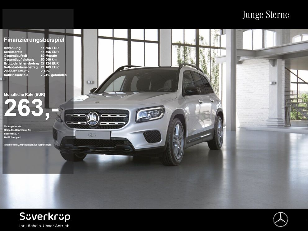 MERCEDES-BENZ GLB 250 4M  NIGHT PROGRESSIVE MEMO DISTR KAMERA