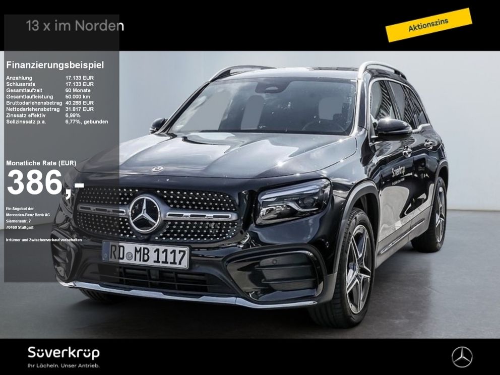 MERCEDES-BENZ GLB 200 d AMG SPUR KAMERA PDC SHZ MULTI