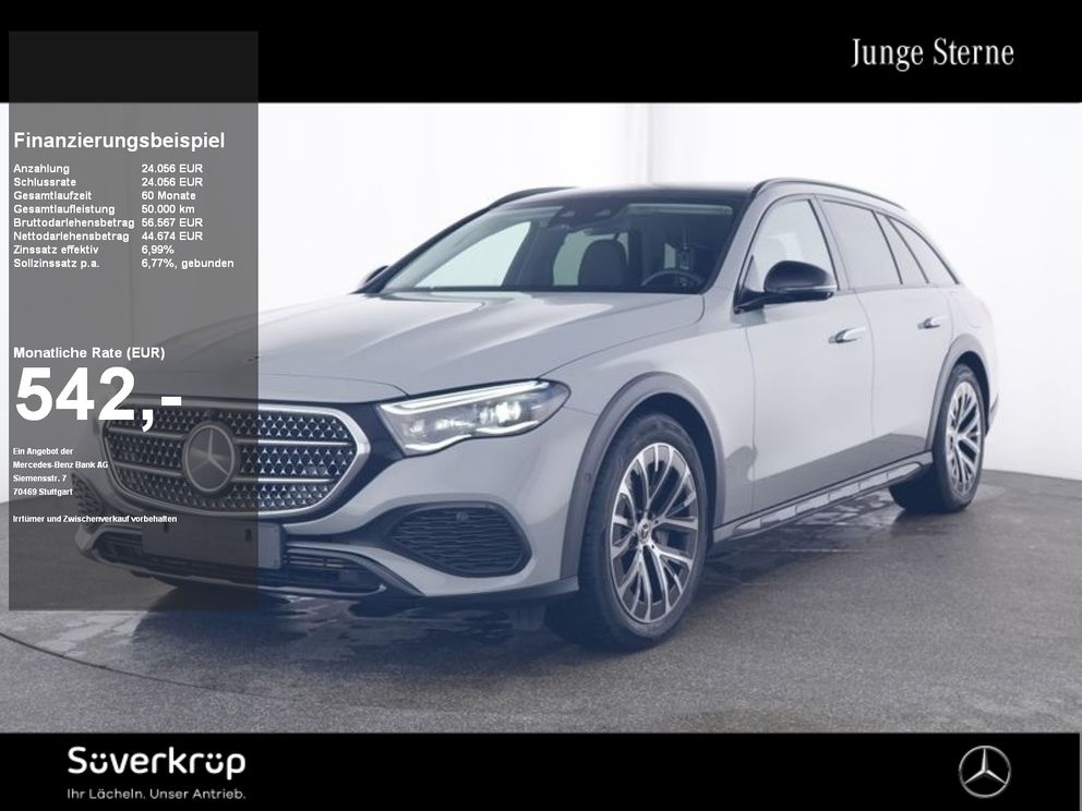 MERCEDES-BENZ E 300 T de 4M All-Terrain , BURM AVANTGARDE AHK