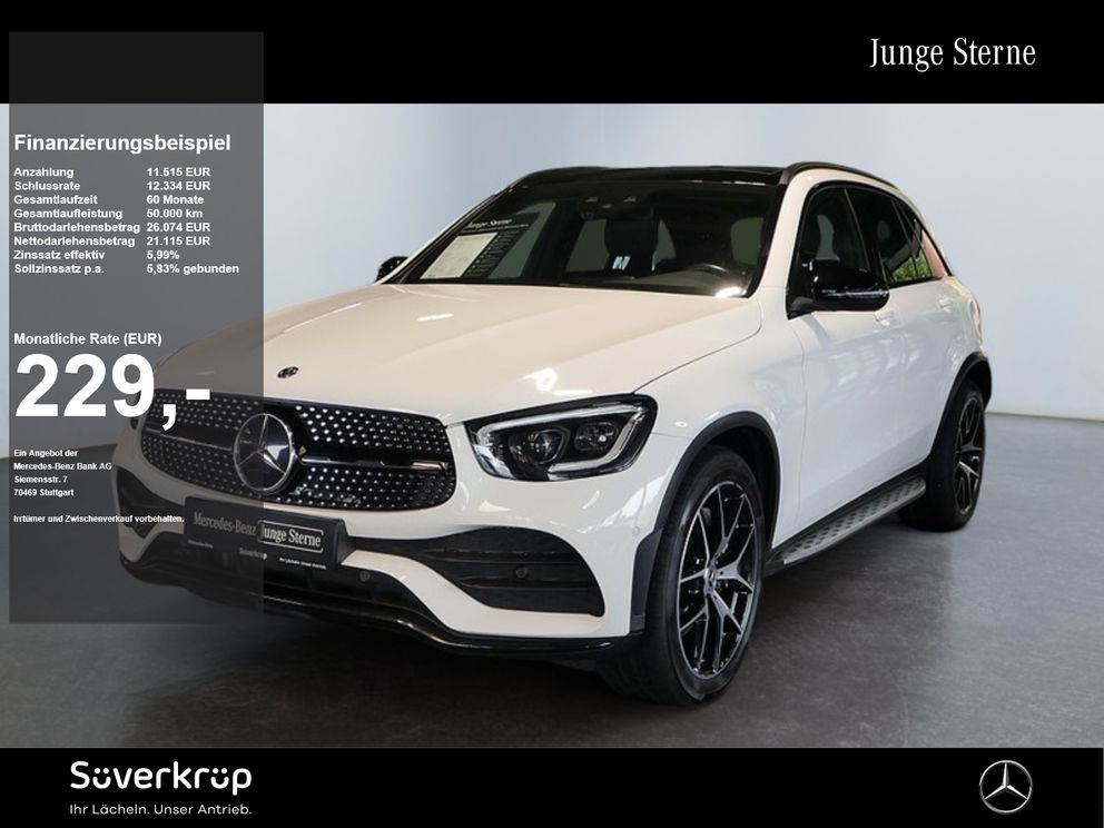 MERCEDES-BENZ GLC 300 d 4MATIC AMG NIGHT MEMO MULTI AHK KAMERA