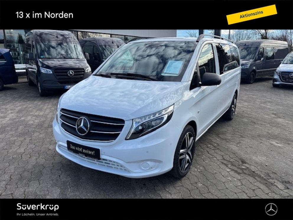 MERCEDES-BENZ Vito 119 TOURER SELECT DISTRO LED AHK 2,5T LM STANDH