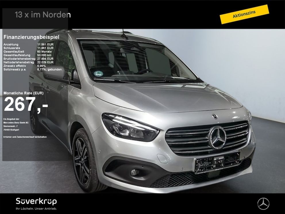 MERCEDES-BENZ T 180 PROGRESSIVE WINTER LED KLIMA NAVI AHK PDC