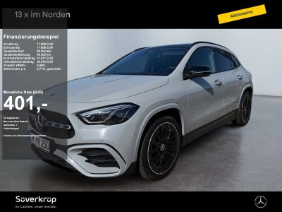 MERCEDES-BENZ GLA 200 BURM AMG NIGHT SPUR DISTR PANO AHK 360