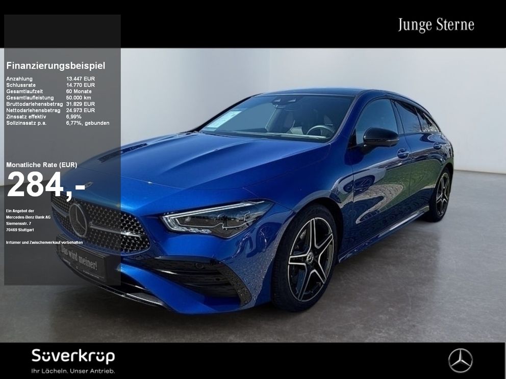 MERCEDES-BENZ CLA 200 d SB , AMG NIGHT DISTR PANO SPUR AHK