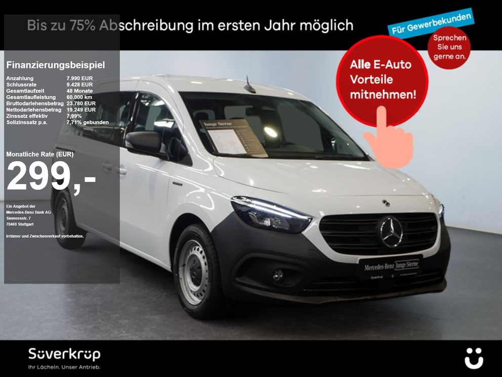 MERCEDES-BENZ eCitan MIXTO LED 5SITZER KLIMA AC/DC TEMPOMAT