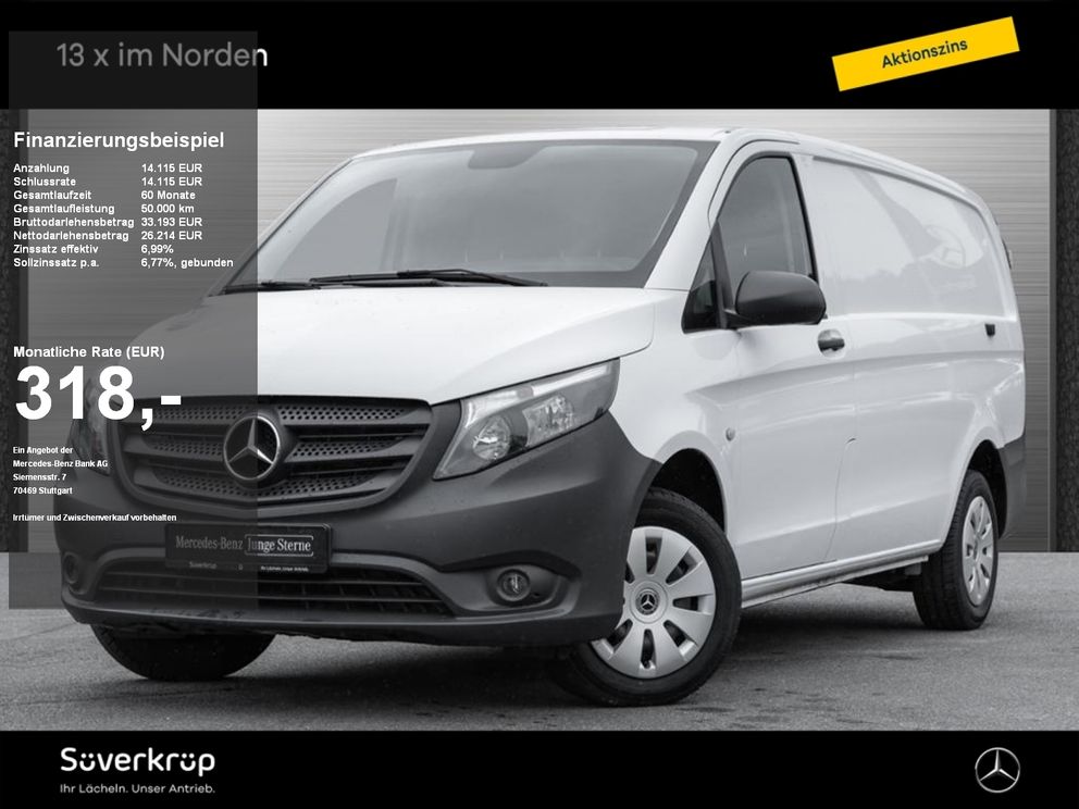 MERCEDES-BENZ Vito 116 KASTEN LANG KLIMA KAMERA AHK 2,5 T