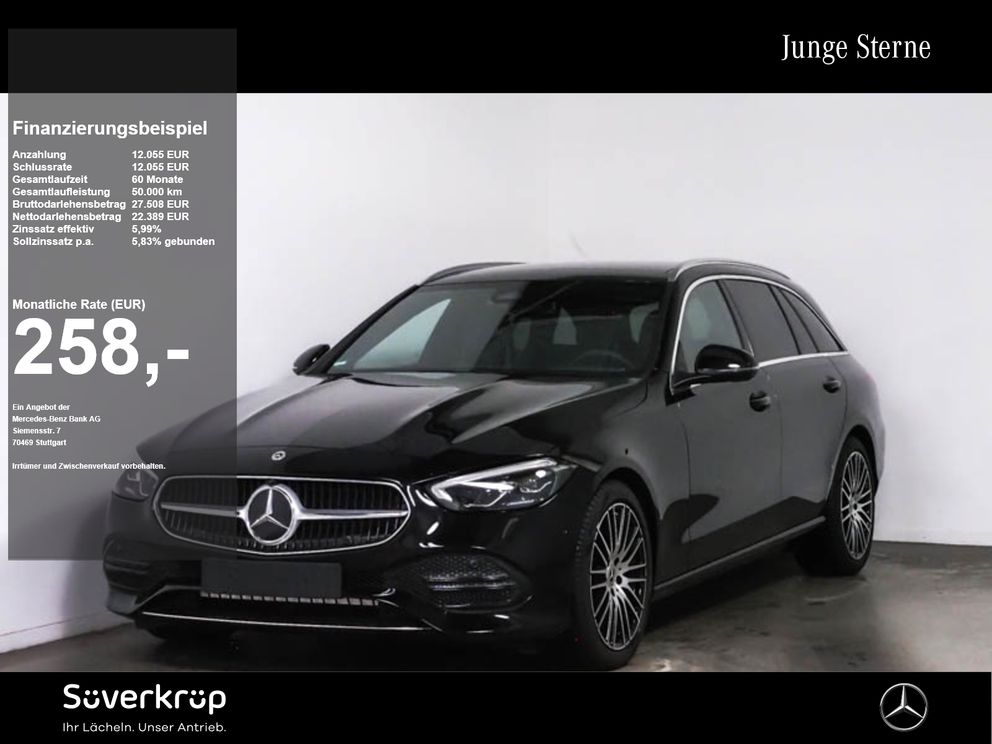 MERCEDES-BENZ C 200 T d ,  AVANTGARDE 360 KAMERA PANO SPUR PDC