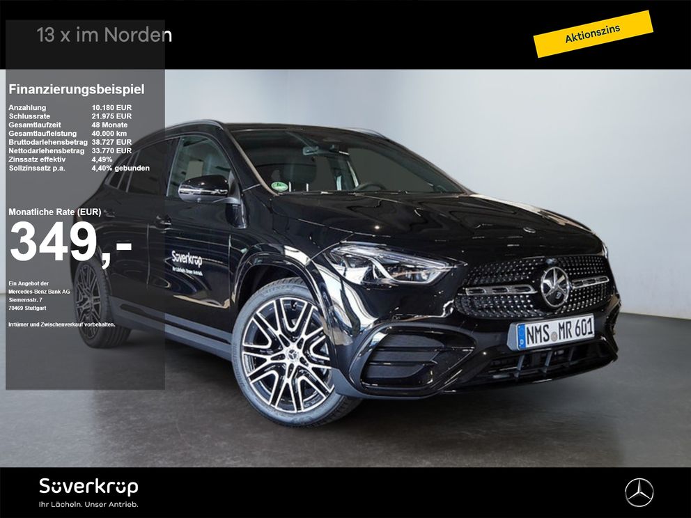 MERCEDES-BENZ GLA 200 AMG NIGHT MULTI 360 AHK DISTR KAMERA PDC