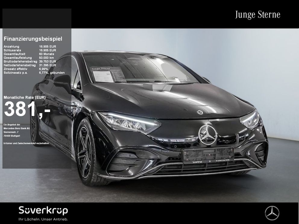 MERCEDES-BENZ EQE 300 , AMG SPUR PANO STANDH KAMERA PDC SHZ