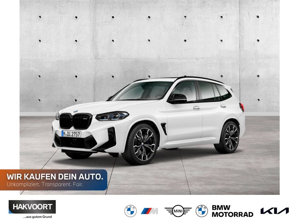 BMW X3 M Competition eAHK, H&K, Laser, Head-Up, Pano.