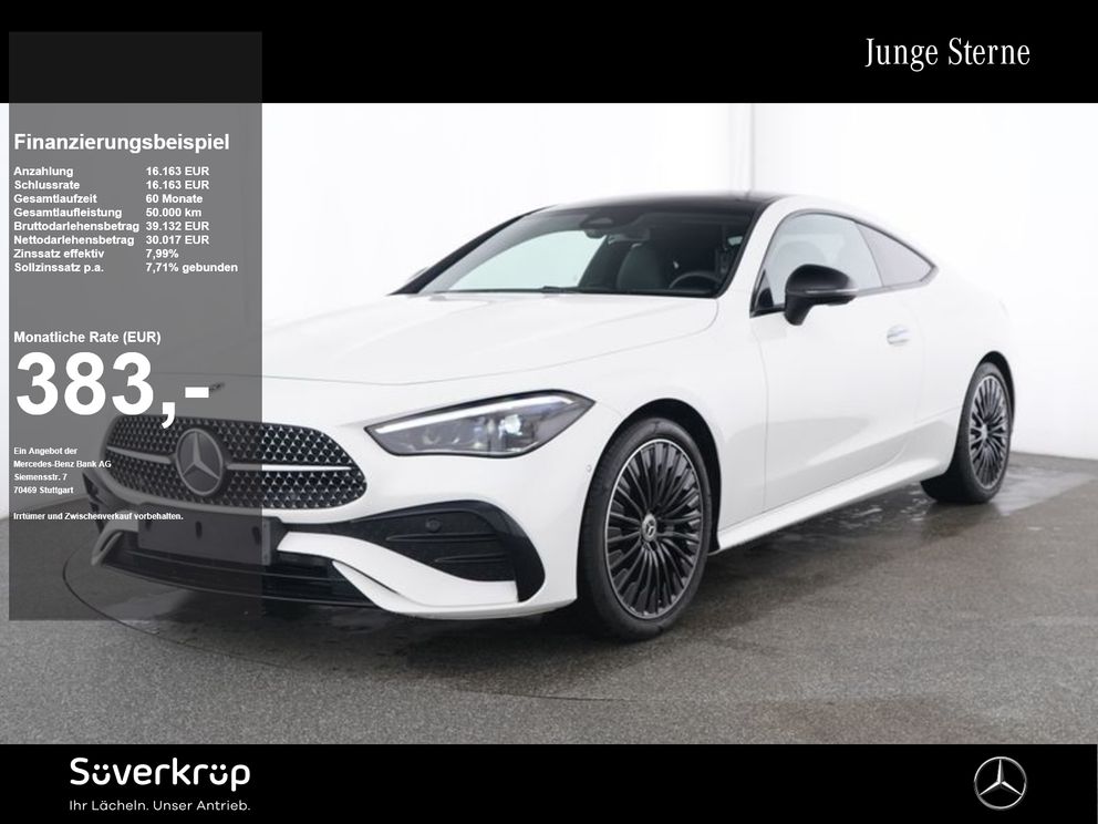 MERCEDES-BENZ CLE 180 Coupé , AMG BURM NIGHT MEMO KAMERA PANO