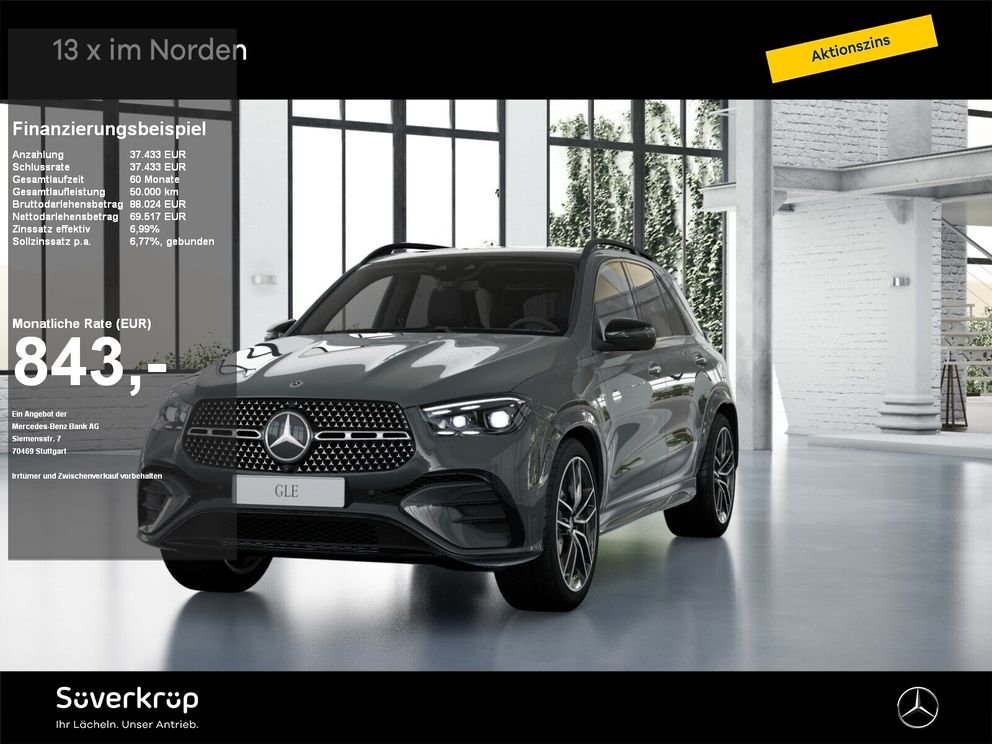 MERCEDES-BENZ GLE 350 de 4MATIC mit EQ Hybrid Technologie AMG