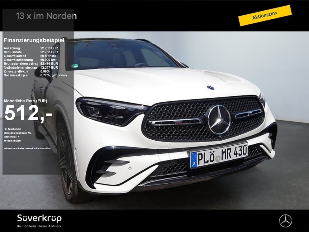MERCEDES-BENZ GLC 220 d 4MATIC AMG NIGHT MEMO 360 AHK DISTR