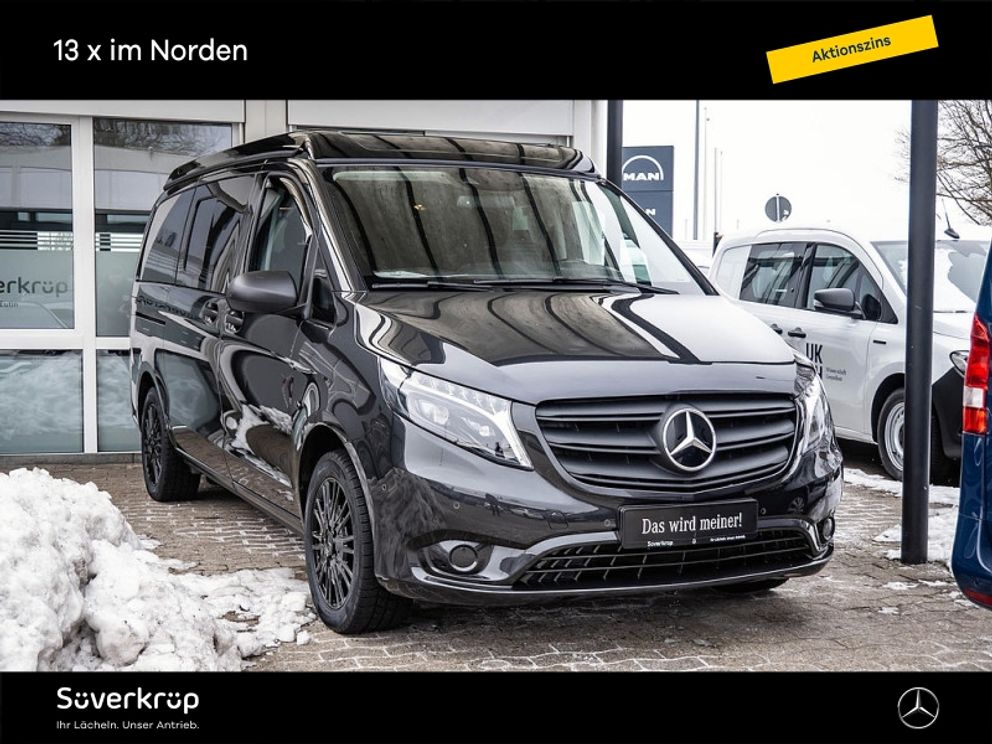 MERCEDES-BENZ Vito 124 CDI 4x4 WOMO DETHLEFFS CROSSCAMP AHK