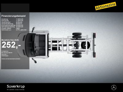 MERCEDES-BENZ Sprinter 414 Pritsche KLIMA/AHK/3 SITZE AHK