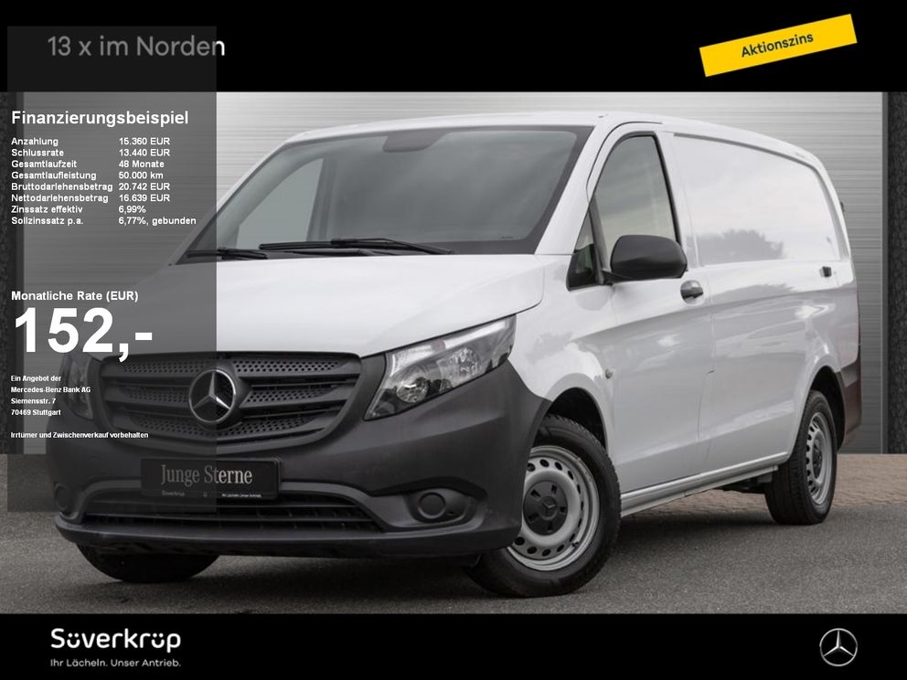 MERCEDES-BENZ Vito 114 Kasten lang Aut. KLIMA/TEMPOMAT/3 SITZE