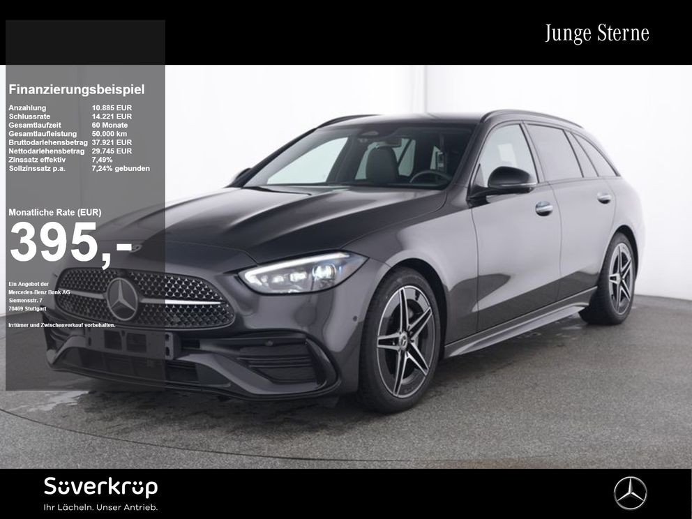 MERCEDES-BENZ C 300 T d , AMG NIGHT PREMIUM MEMO 360 DISTR PDC