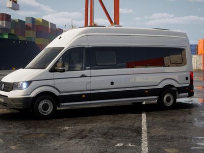 VW Der Grand California 680 Motor: 2,0 l TDI EURO VI-e SCR Frontantrieb 120 kW Getriebe: Frontantrieb 8-Gang-Automatikgetriebe Rads