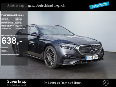 MERCEDES-BENZ E 300 de 4MATIC T-Modell mit EQ Hybrid Technologie