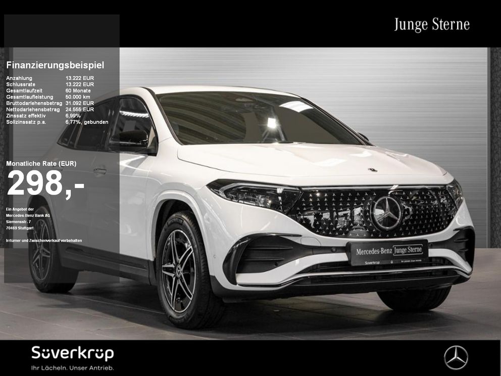 MERCEDES-BENZ EQA 250 , AMG NIGHT SPUR STANDH KAMERA PDC SHZ