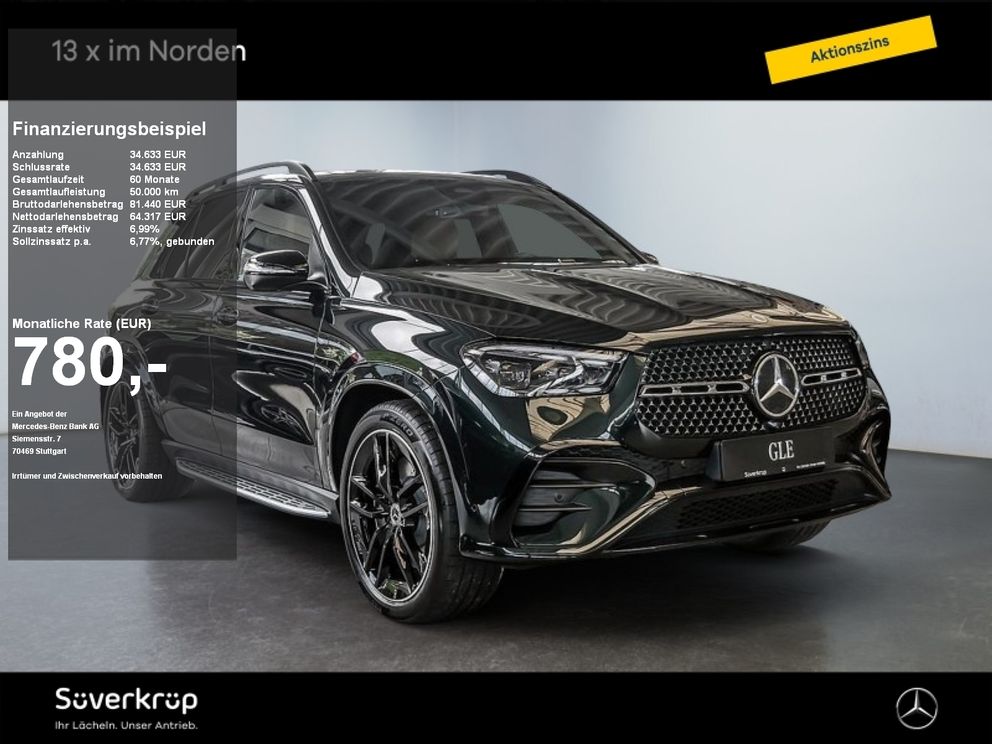 MERCEDES-BENZ GLE 350 de 4M BURM AMG PREMIUM NIGHT SPUR DISTR