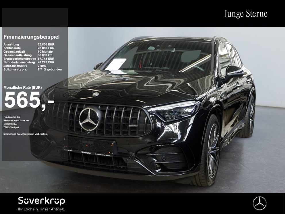 MERCEDES-BENZ GLC 43 AMG 4M , AMG NIGHT PREMIUM MEMO 360 AHK