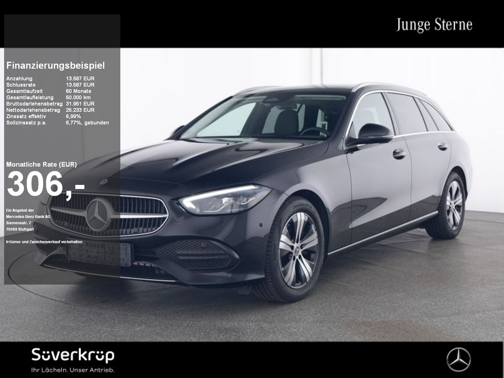 MERCEDES-BENZ C 200 T , AVANTGARDE SPUR PANO AHK KAMERA PDC