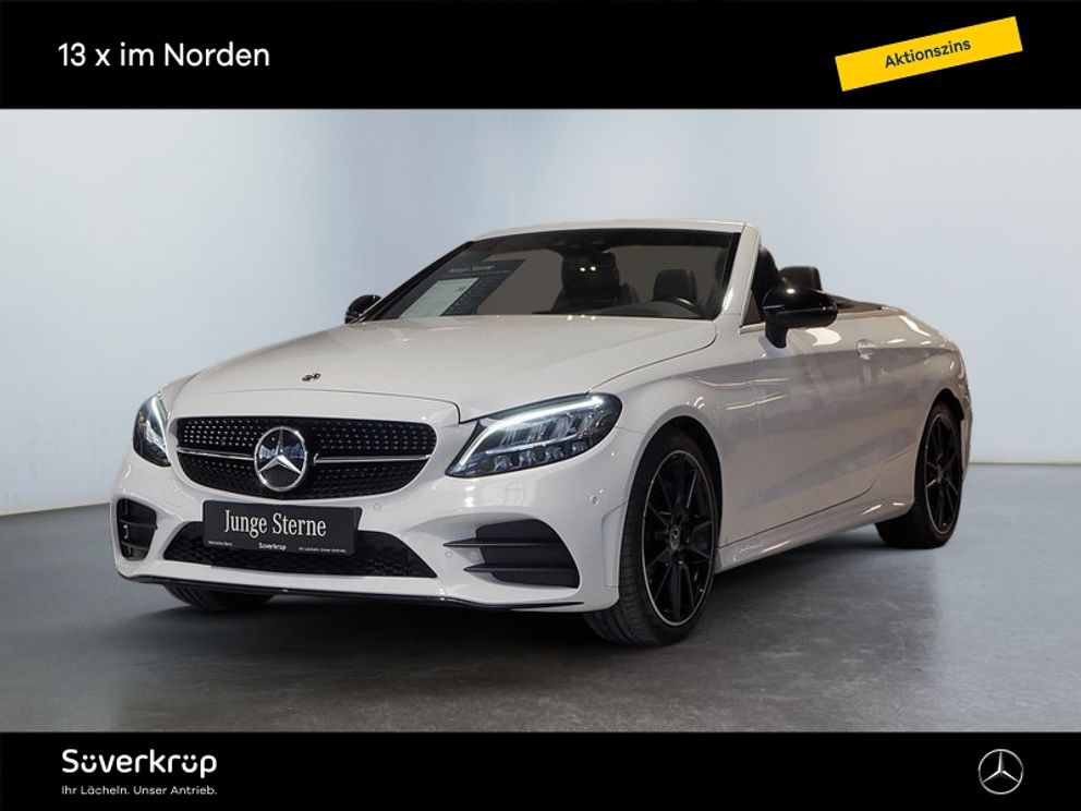 MERCEDES-BENZ C 200 Cabrio AMG BURM NIGHT COMAND KAMERA SPUR