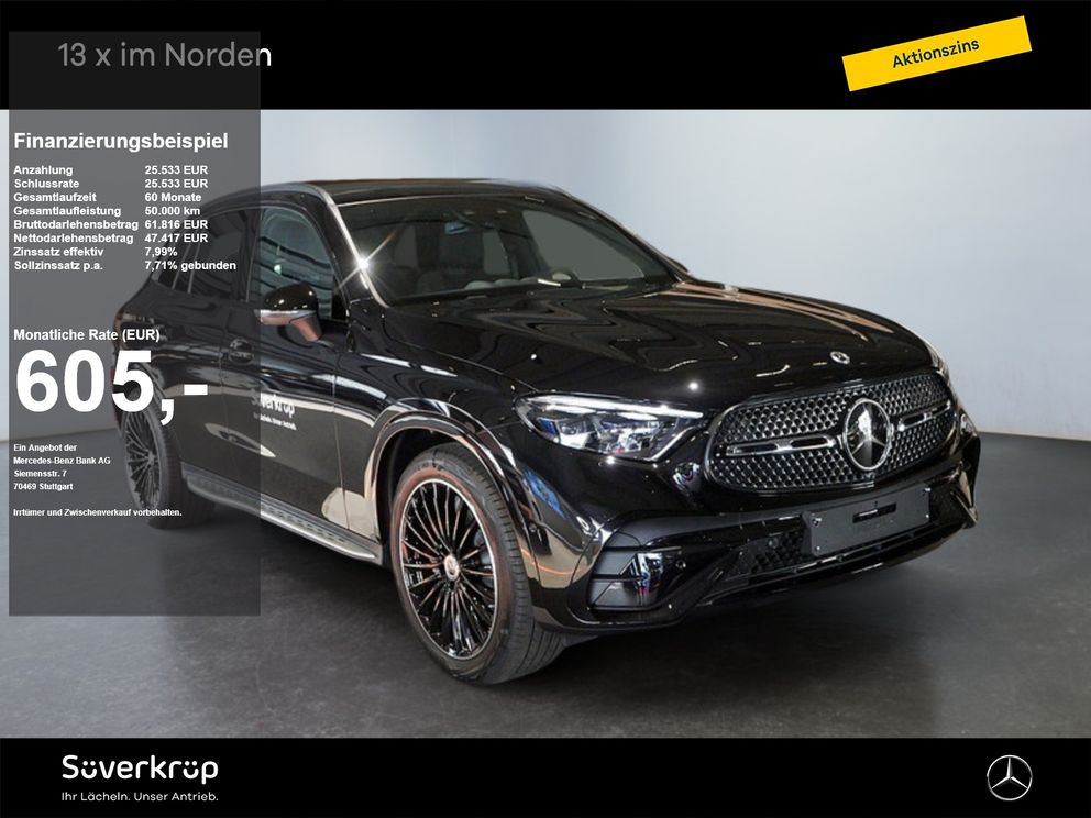 MERCEDES-BENZ GLC 300 4MATIC AMG BURM NIGHT MEMO 360 AHK DISTR