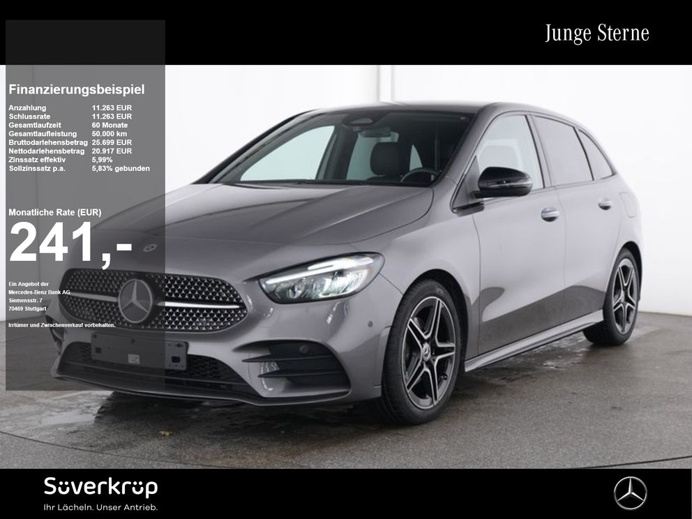 MERCEDES-BENZ B 180 , AMG NIGHT DISTR KAMERA SPUR PDC SHZ