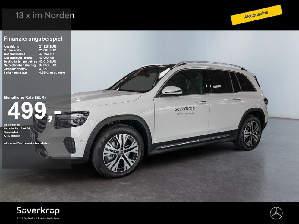 MERCEDES-BENZ GLB 200 d Progressive Pano Multib Totw Kamera