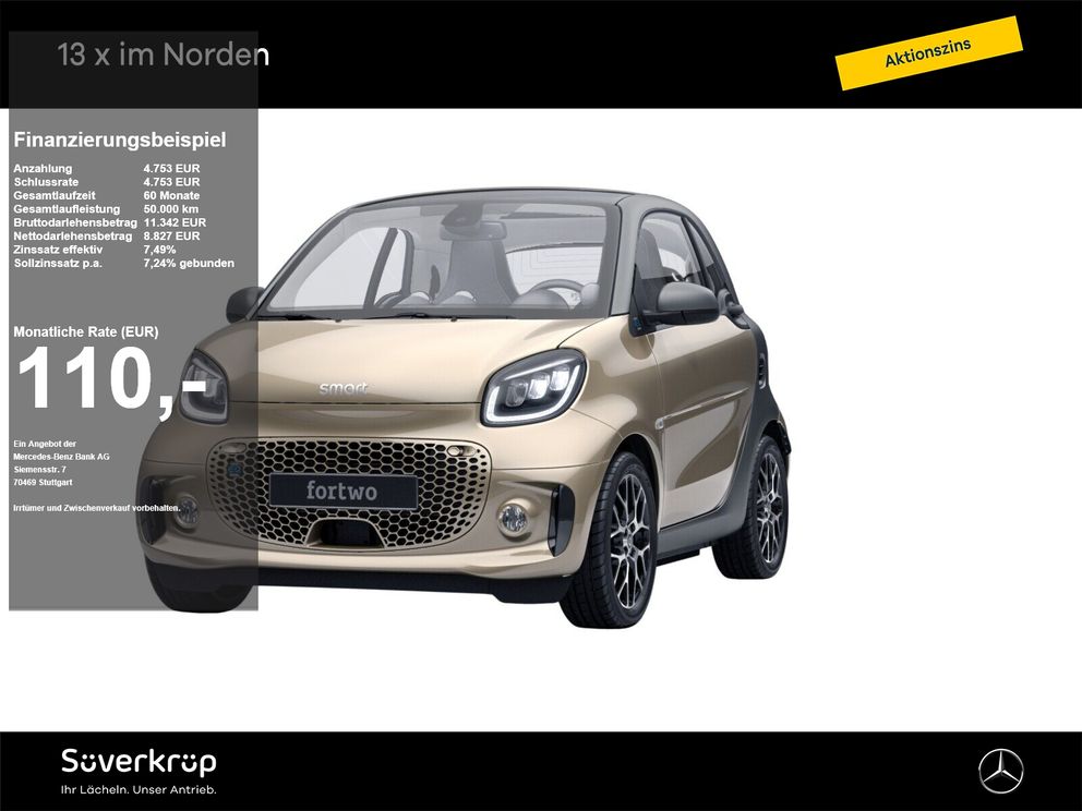 SMART EQ fortwo coupe KAMERA PANO PDC