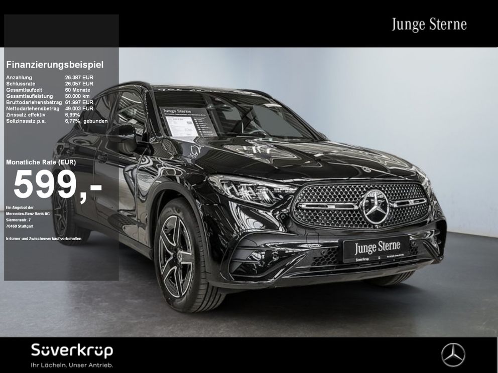 MERCEDES-BENZ GLC 450 d 4M // AMG NIGHT DISTR SPUR PANO AHK